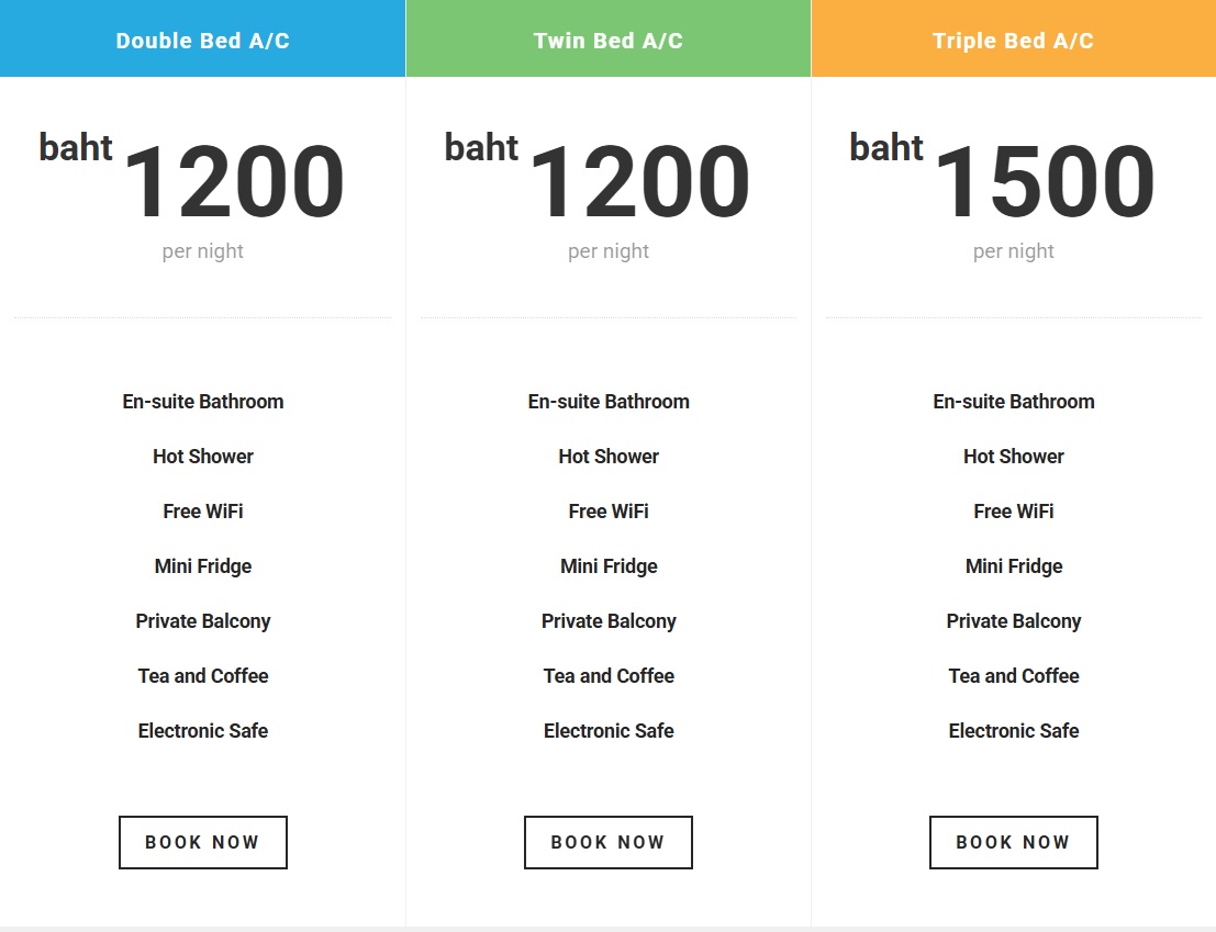 Summer house guesthouse Double Bed Twin bed Triple Bed prices